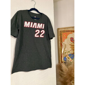 Preowned, Nike Miami Heat Jimmy Butler name and number 22, kids size 10/12